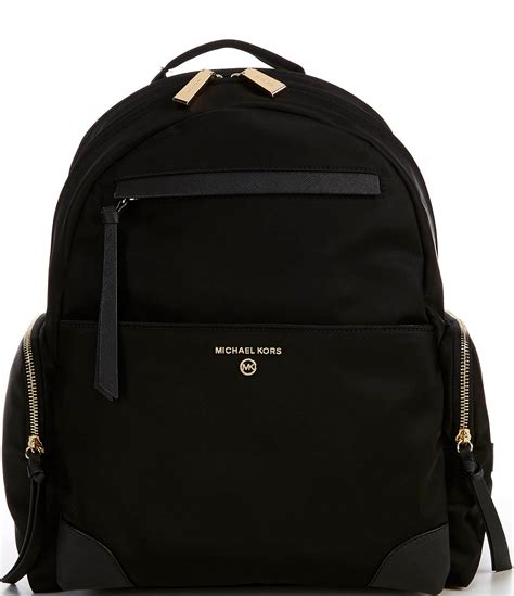 michael kors large dome backpack|Michael Kors large nylon backpack.